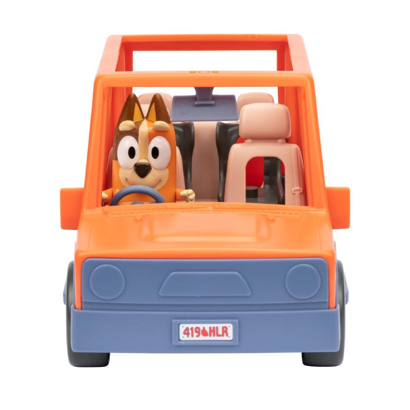 Bluey Heeler Family Road Trip 4WD Vehicle Toy - Orange