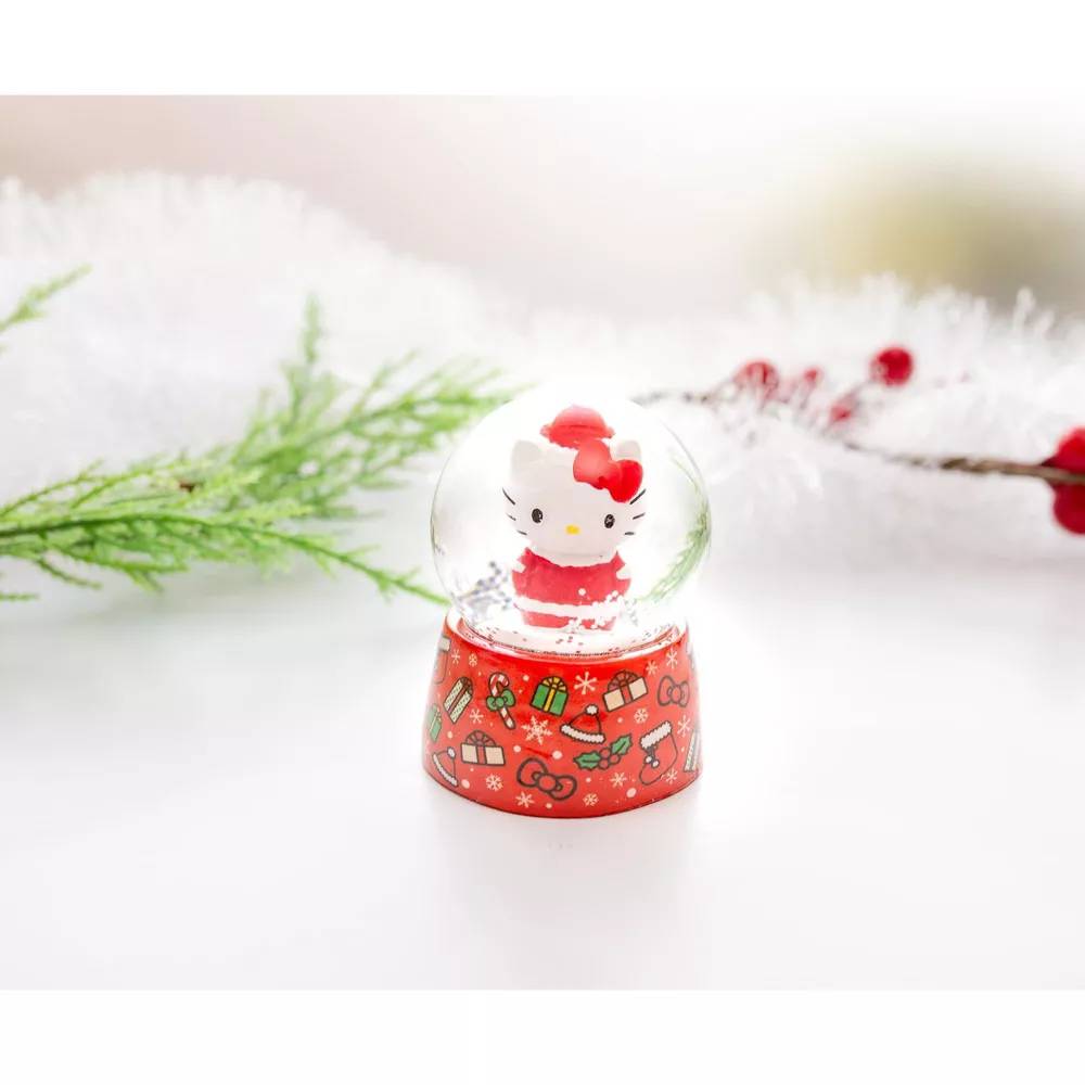 Sanrio Hello Kitty 2.5" Mini Snow Globe - Red/White