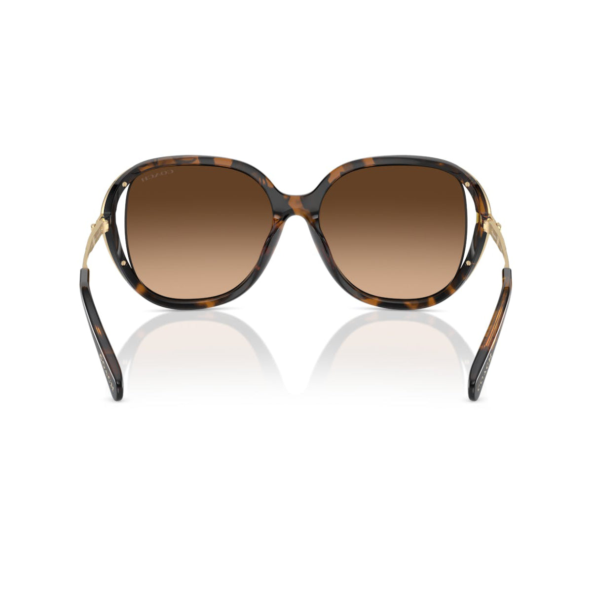 Coach HC8396U56512 Women's Oval Gradient Sunglasses