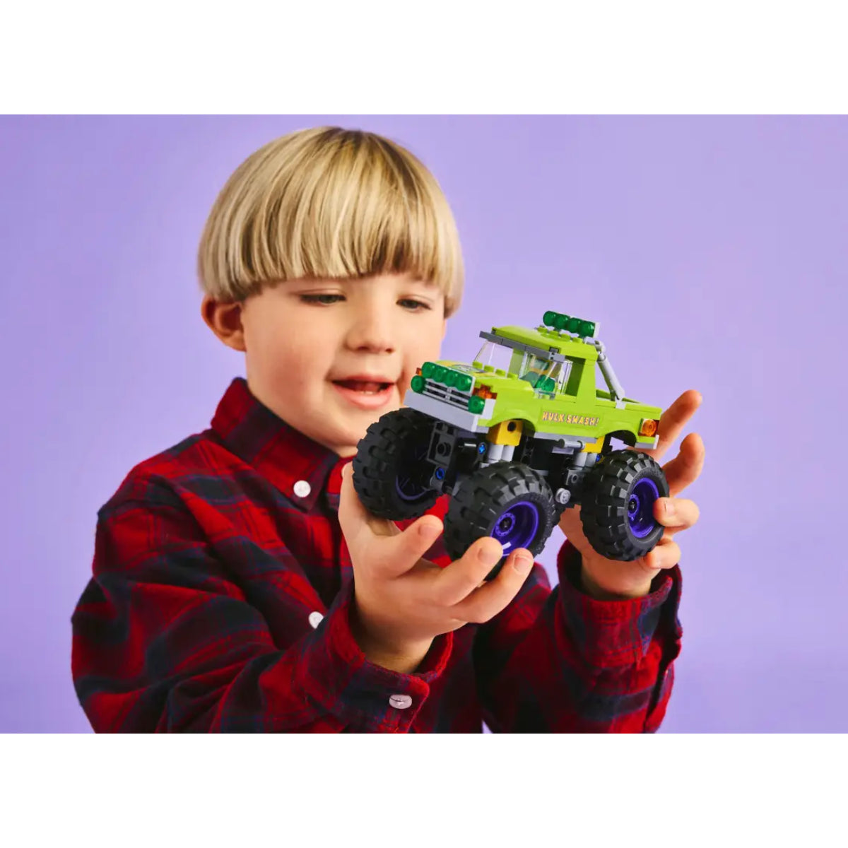 LEGO Marvel The Hulk Truck vs Thanos Building Toy Set (229-Pieces)