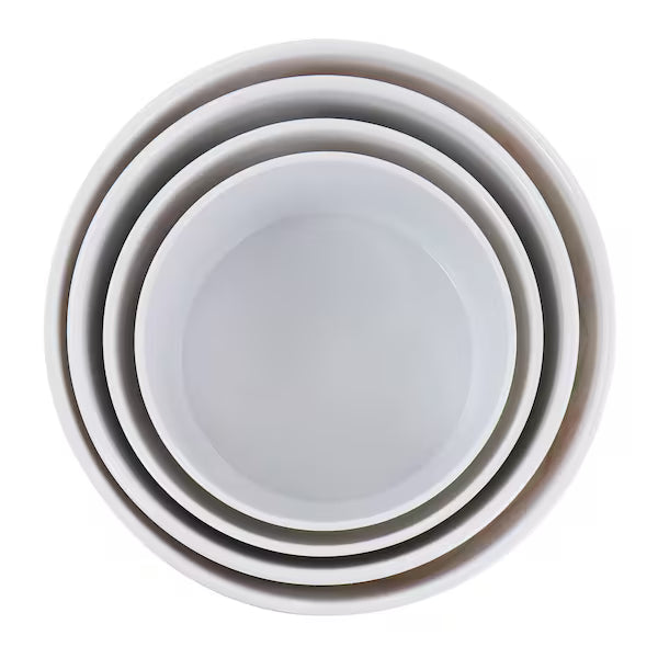 Gibson Home 8 Piece Anaya Round Nesting Food Storage Set