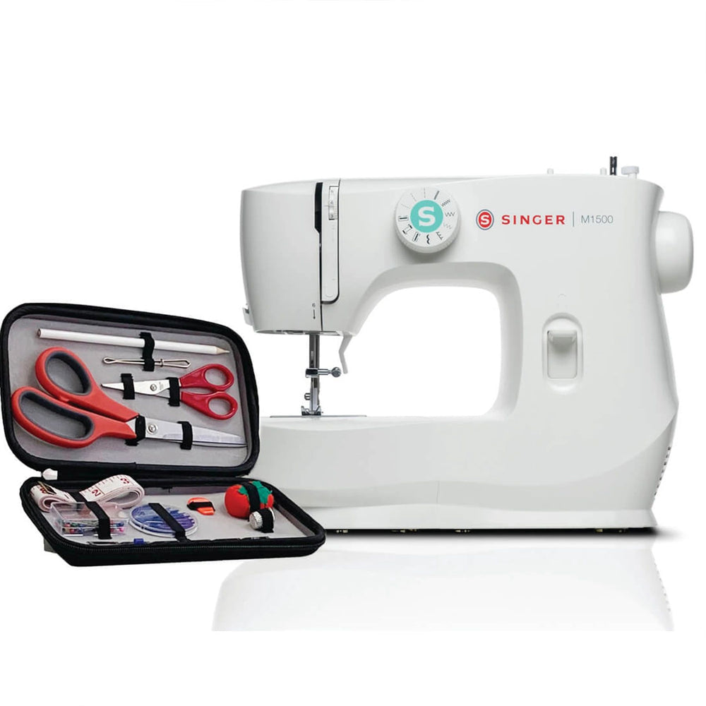 Singer M1500 Sewing Machine with Sewing Kit - White