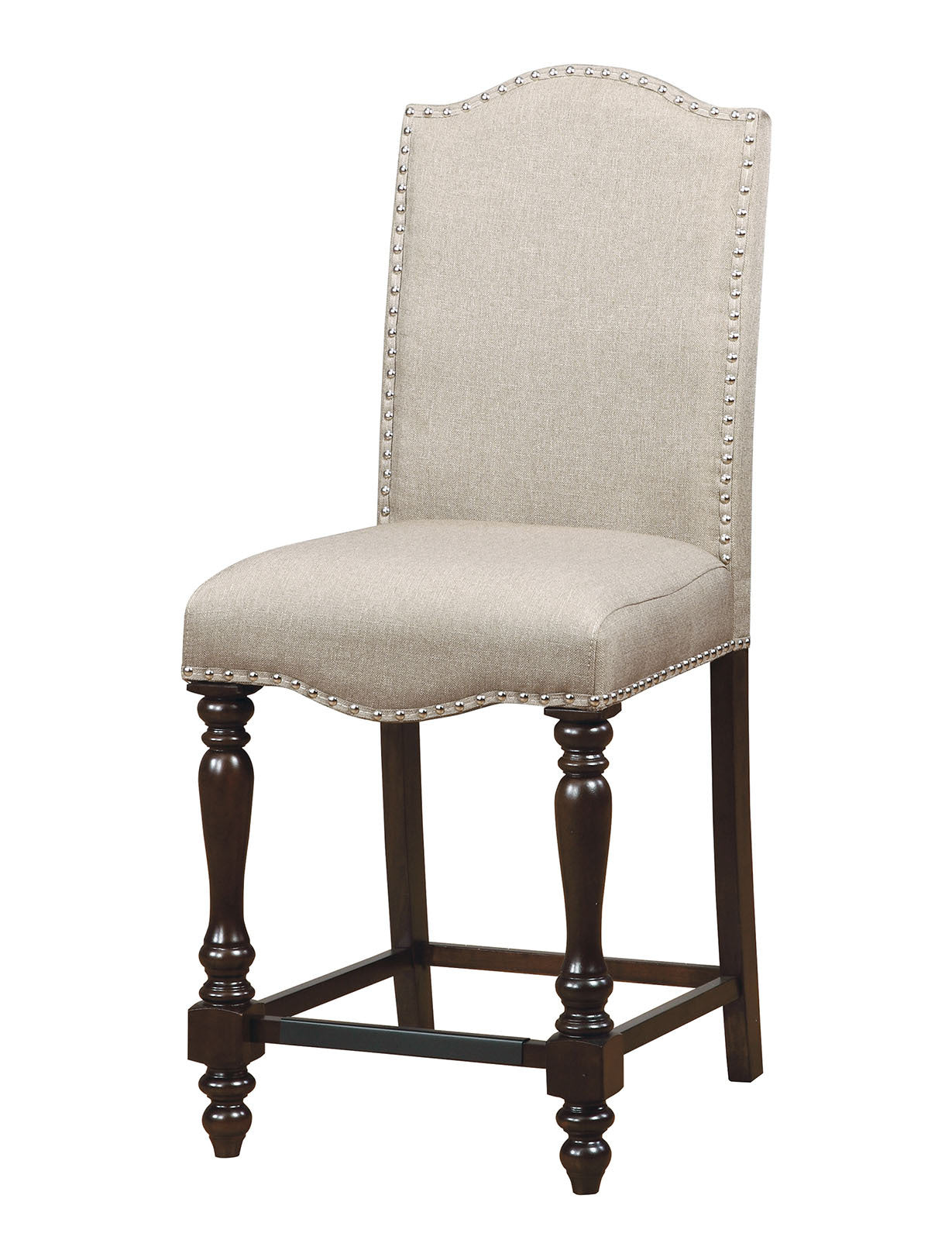 Counter Height Chair with Fabric