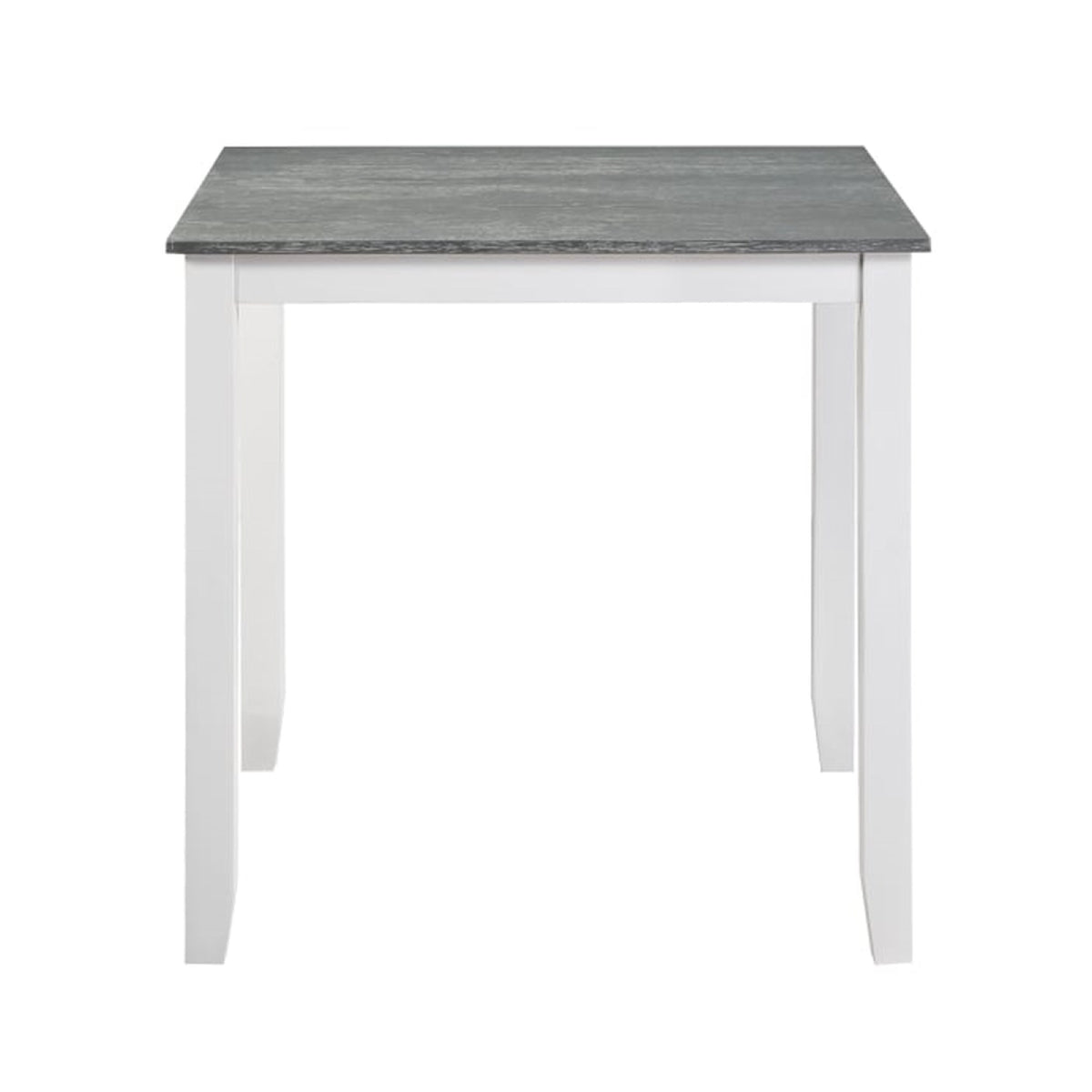 Belmont Counter Height Dining Table with 4 Chairs - Gray/White