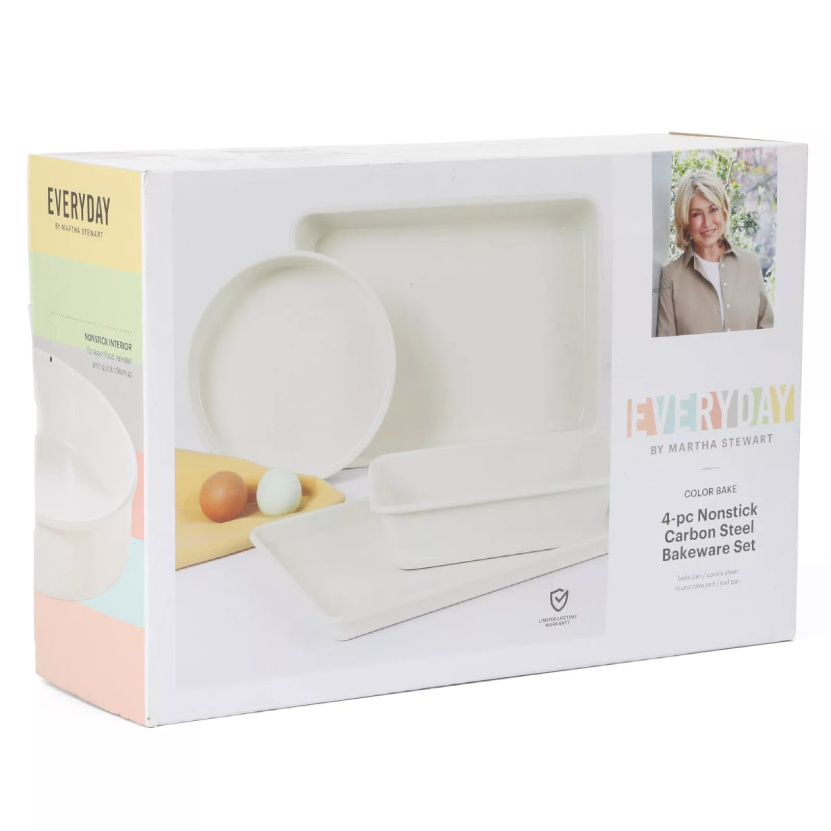 Martha Stewart 142237 Bakeware Set (4-Pieces) - White