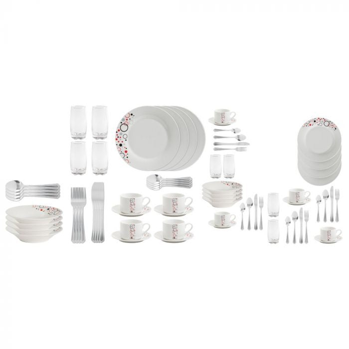 Murcia Circles 36 Dinnerware Combo Set