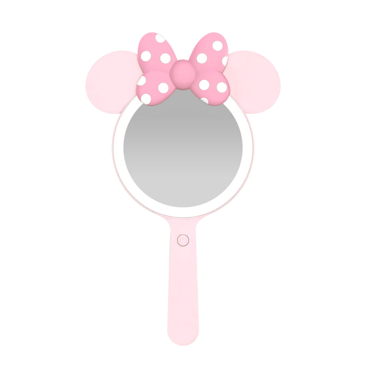 Impressions Vanity Minnie Mouse Bowtiful LED Handheld Makeup Mirror - Pink