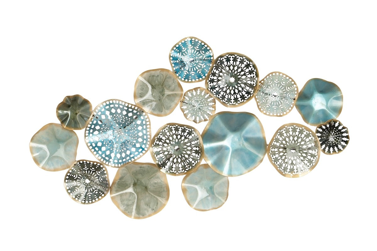 Multi Contemporary Floral Wall Decor