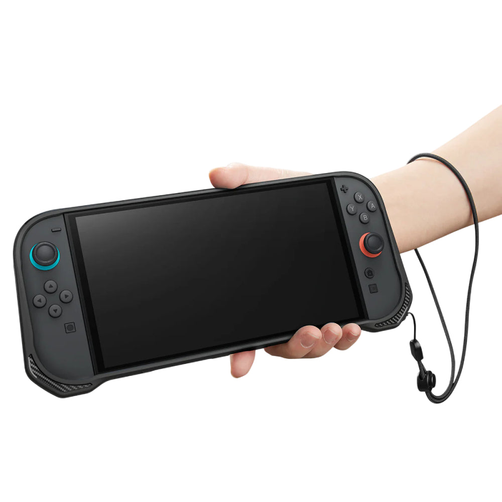 Spigen Rugged Armor Case for Nintendo Switch 2 - Matte Black