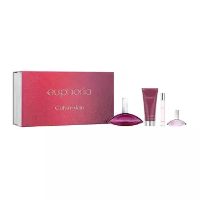 Calvin Klein Women's 4-Piece Euphoria Gift Set