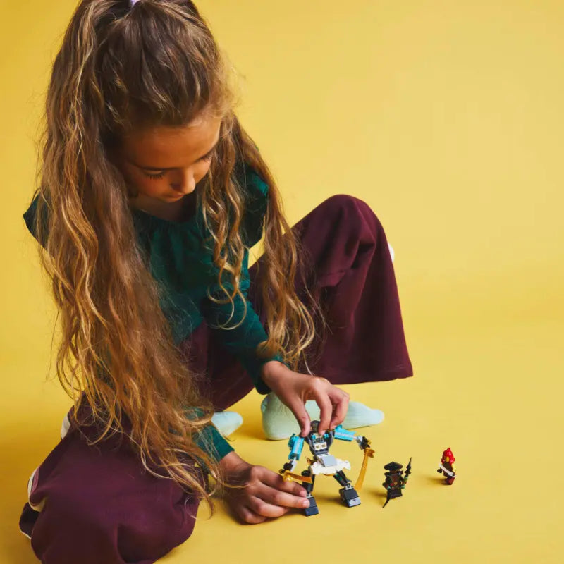 LEGO NINJAGO Zane's Battle Suit Mech Toy Set (92-Pieces)