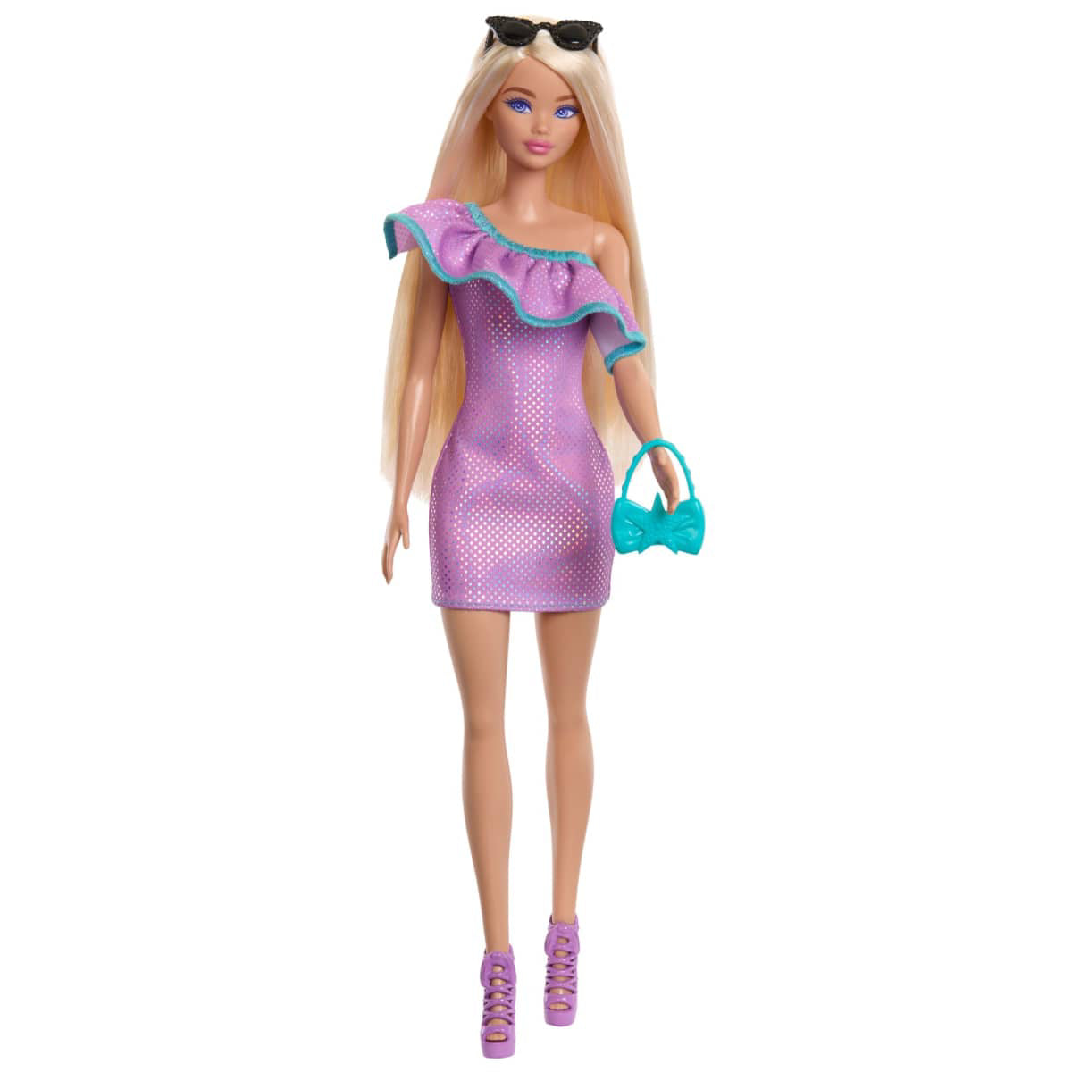 Barbie Fashion Doll with 3 Party Dresses