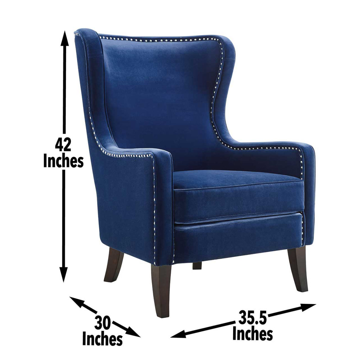 Rosco Velvet Accent Chair by Steve Silver Company