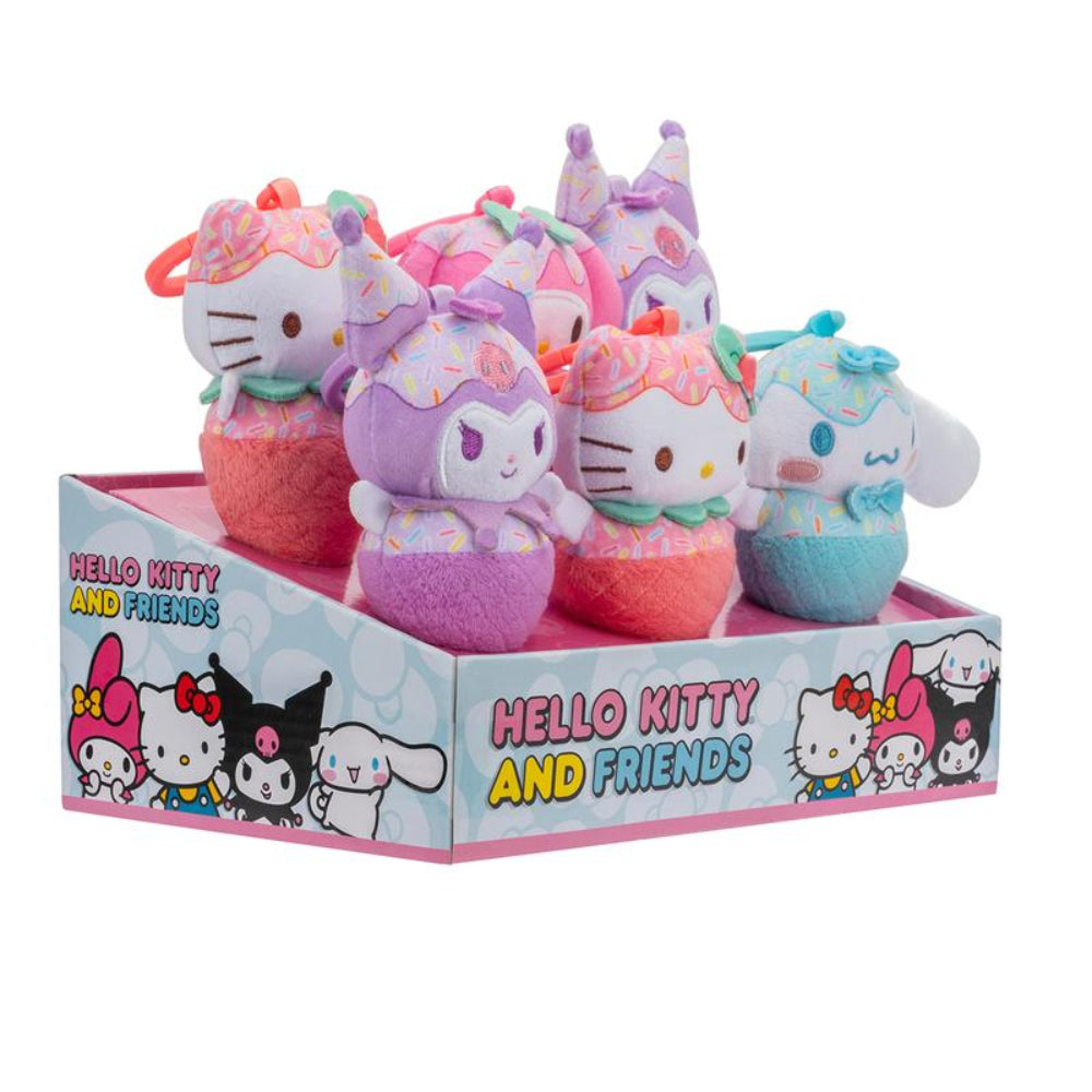 License 2 Play Hello Kitty and Friends 4" Clip-On Plush Assortment