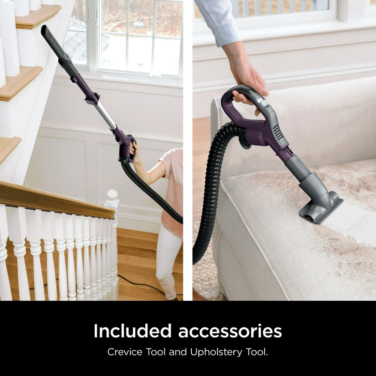Shark Detect Lift-Away Upright Vacuum with Self-Cleaning Brushroll - Purple