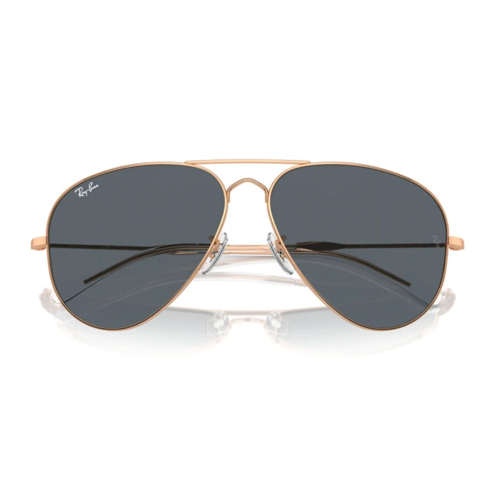 Ray-Ban RB3825629202 Unisex Pilot Solid Color Sunglasses