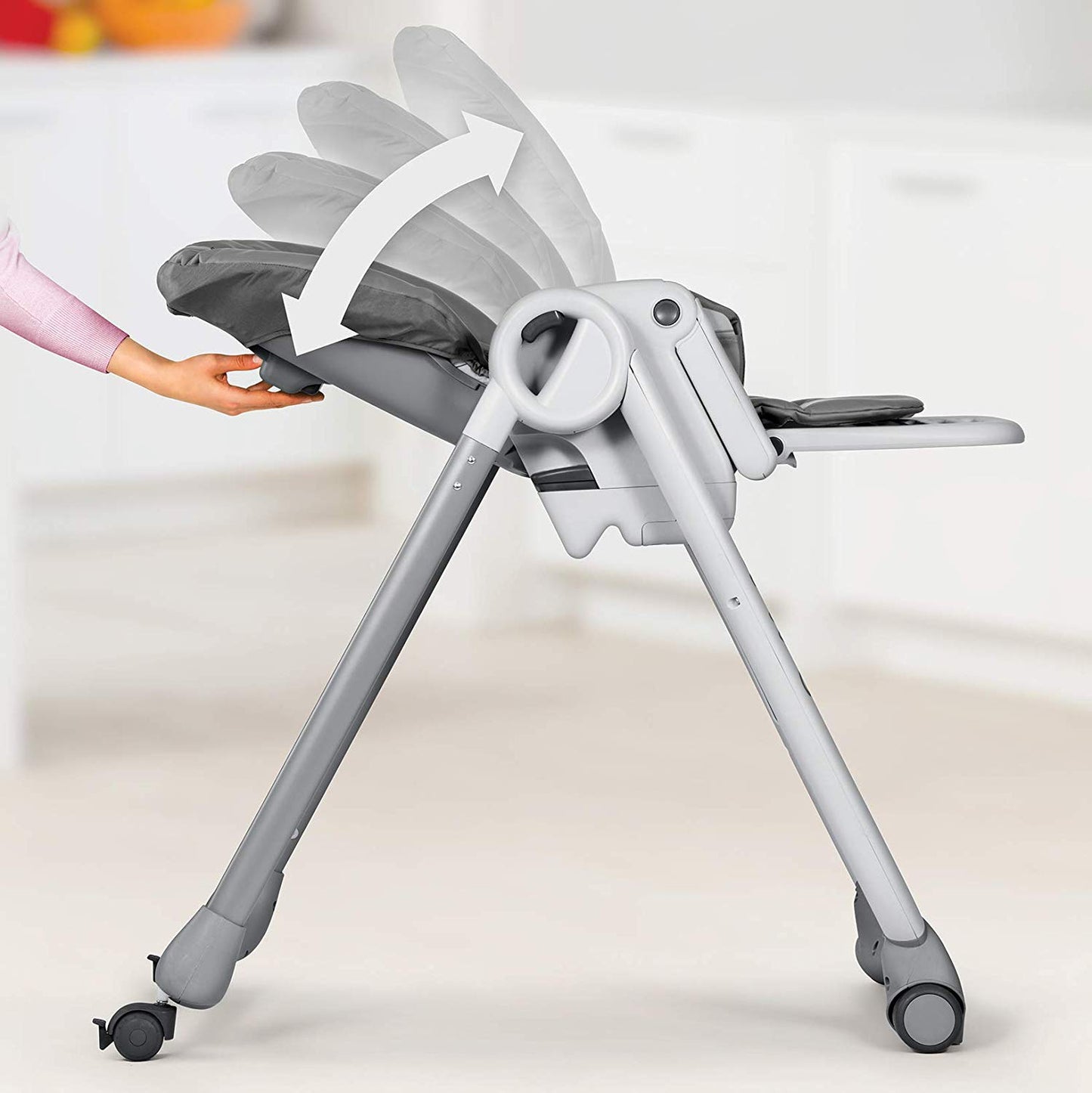 Chicco Polly 2 Start Highchair - Graphite