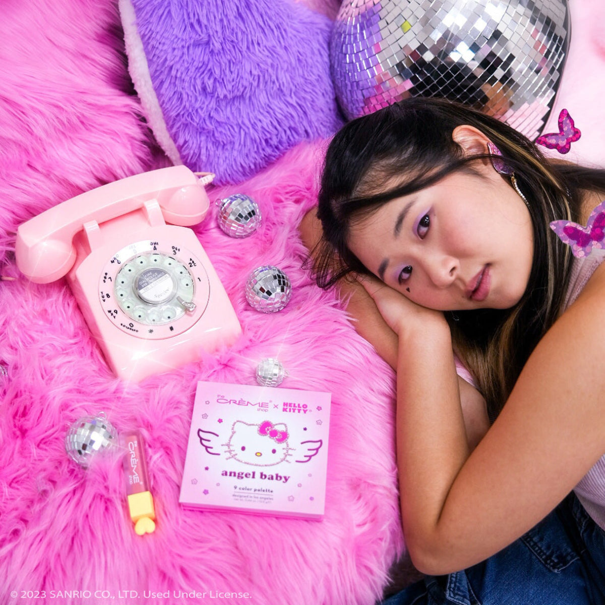 Hello Kitty Y2K Angel Baby Eyeshadow Palette