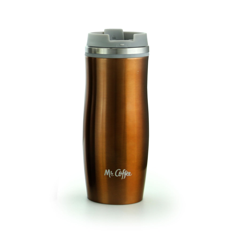 Mr. Coffee Kendrick 12.5 oz Thermal Travel Tumbler Cup with Lid- Assorted Colors