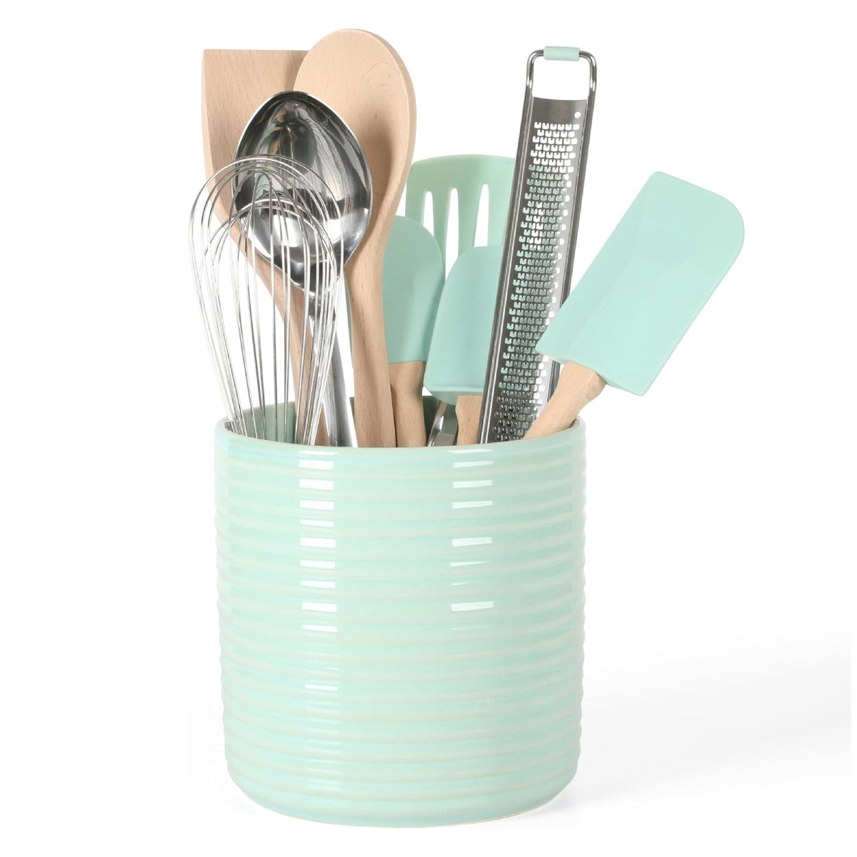 Martha Stewart Tools and Gadget Set with Ceramic Crock (10-Piece)