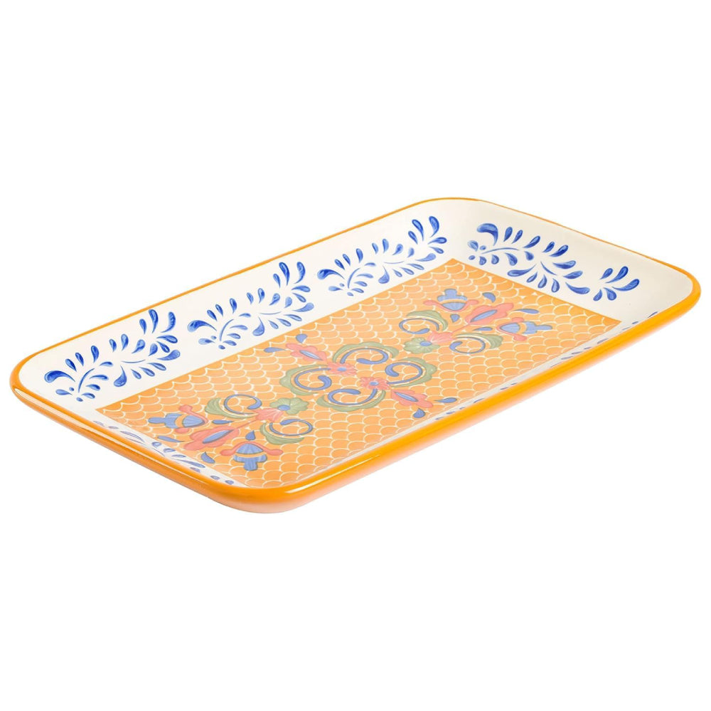 Laurie Gates Tierra 14.8" Rectangular Serving Platter