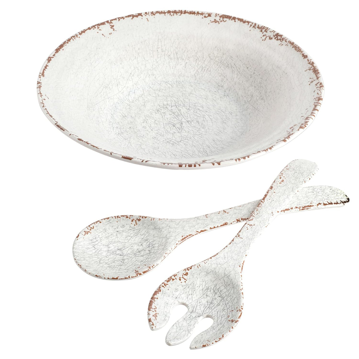 Laurie Gates Mauna Serving Bowl Set (3-Piece) - White