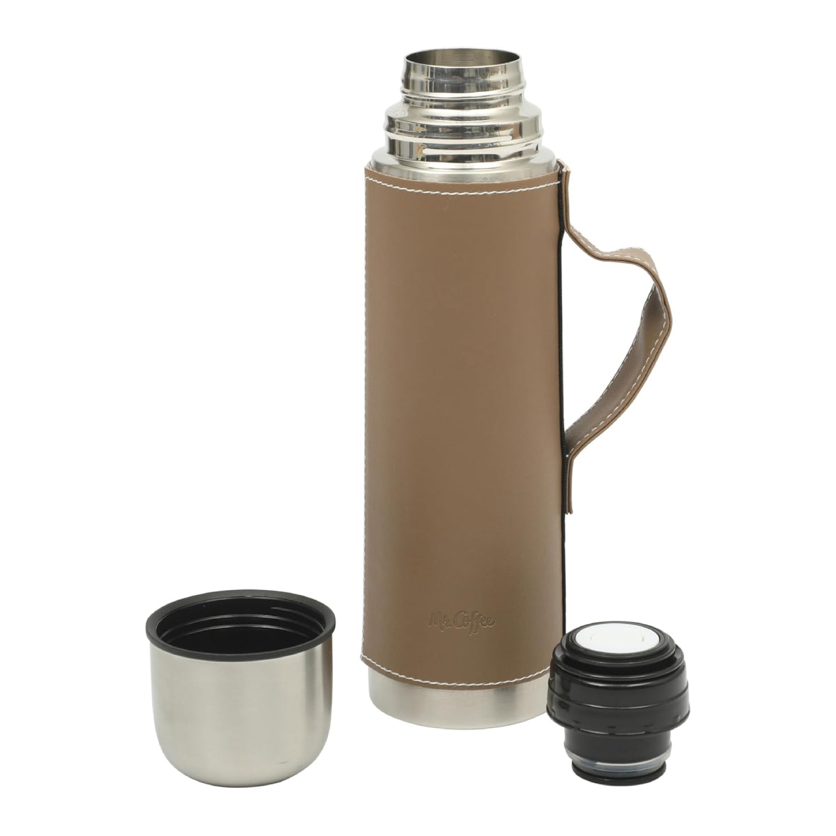 Mr. Coffee Leatherette 23 oz Thermal Bottle
