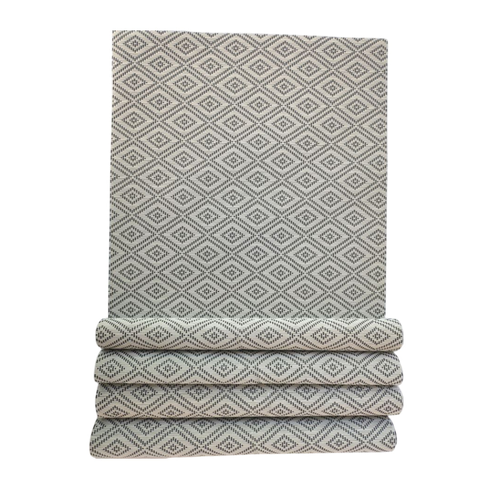 Besthome Diamond Place Mat Set (4-Pieces) - Gray