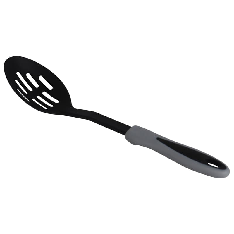 IMUSA 12" Slotted Spoon - Black/Gray