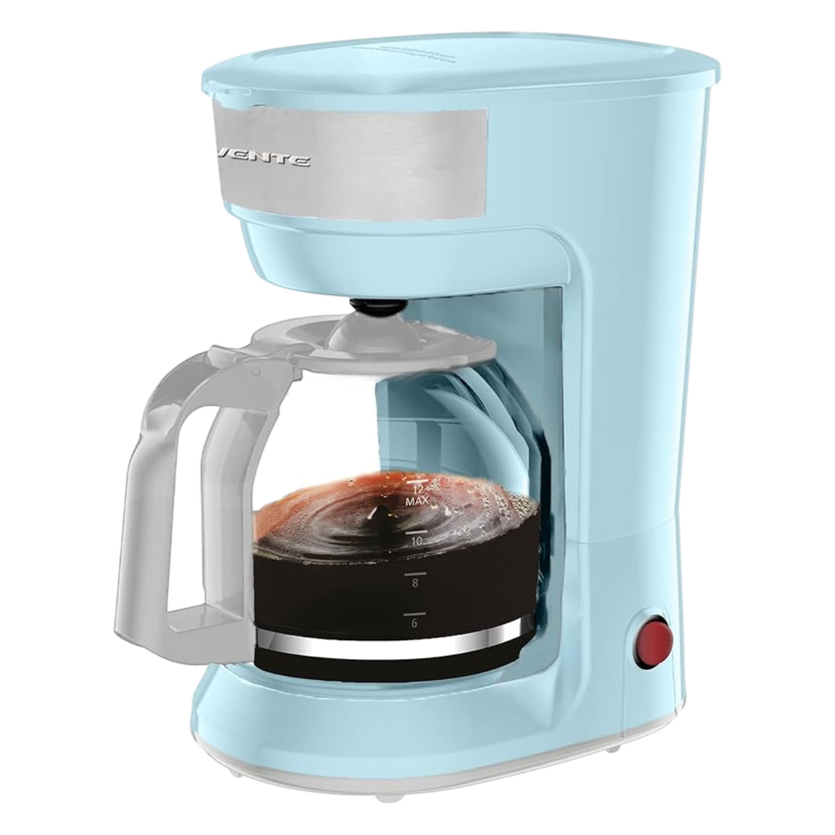 Ovente CM412LBL 12-Cup Drip Coffee Maker - Blue