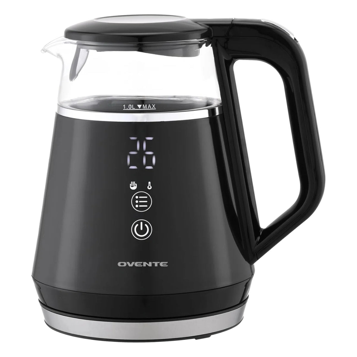 Ovente 1500W Electric Kettle with 5 Temperature Control Presets