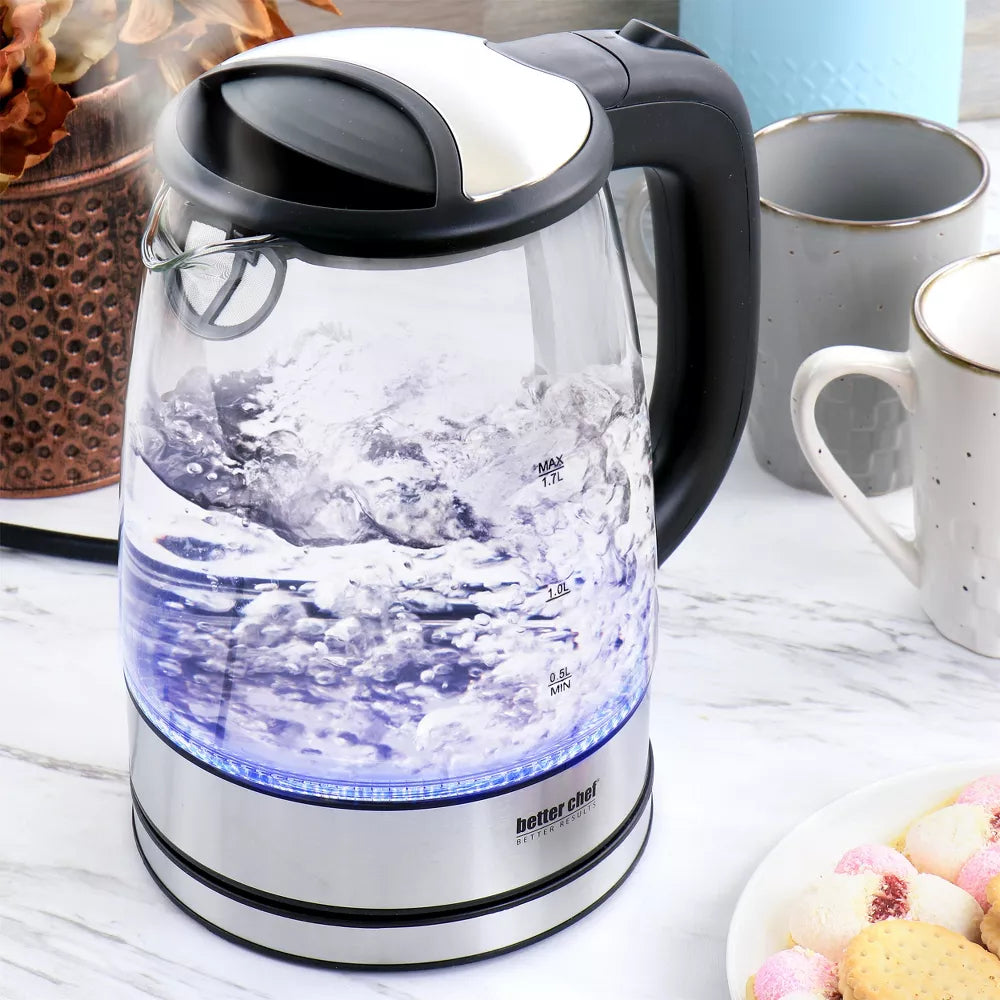 Better Chef 360 Degree 1.7L Cordless Electric Kettle