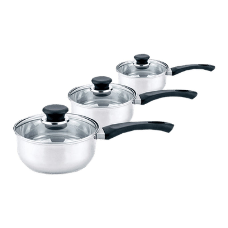 Oster Rametto Stainless Cookware Set (10-Piece) - Silver