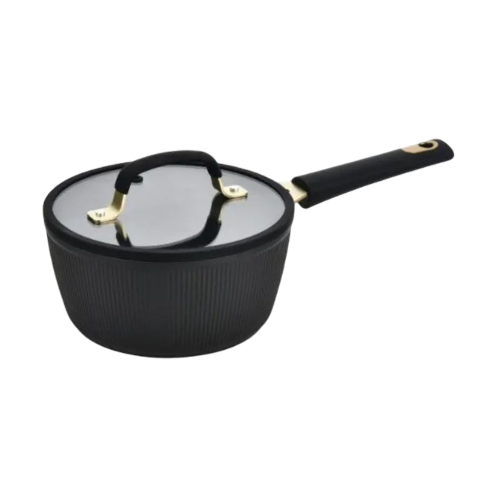 Hamilton Beach 7" Sauce Pan with Lid - Black