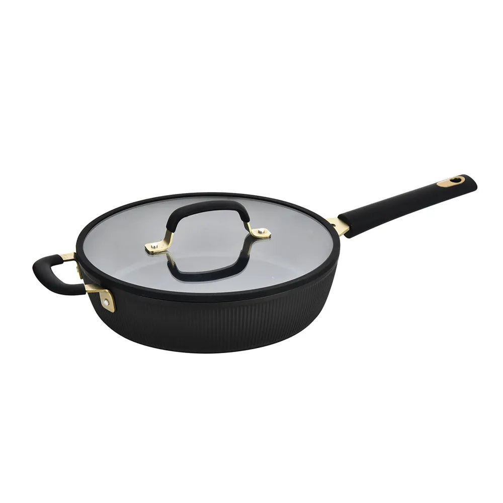 Hamilton Beach 11" Frying Pan with Lid - Black