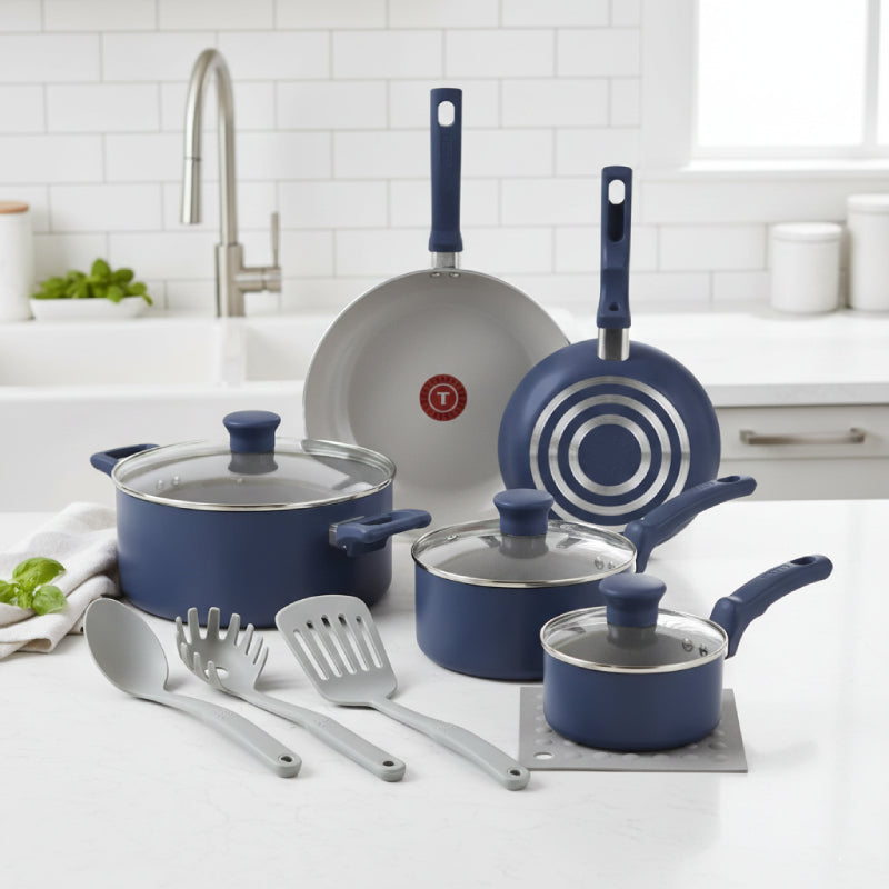 T-Fal Non-Stick (12-Piece) Cookware Set