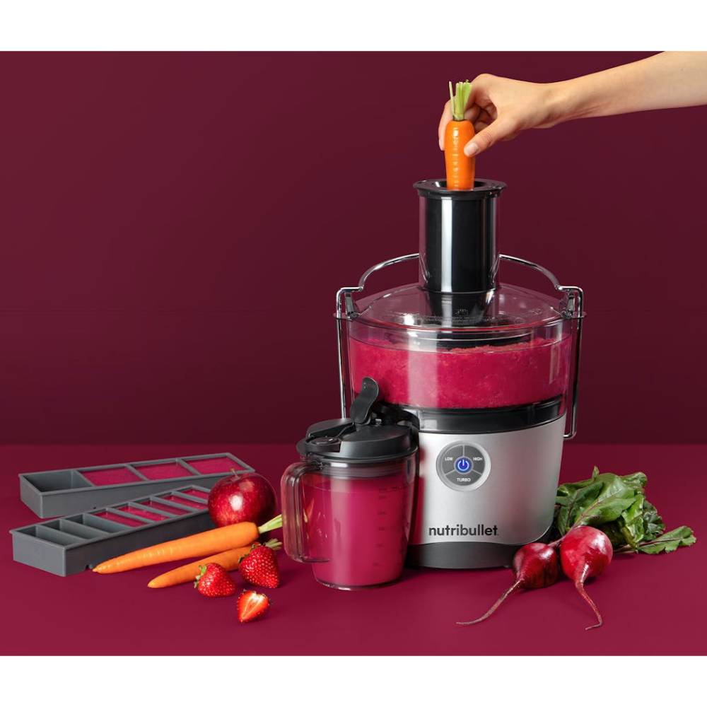 Nutribullet NBJ50200 Pro Juicer - Black/Clear