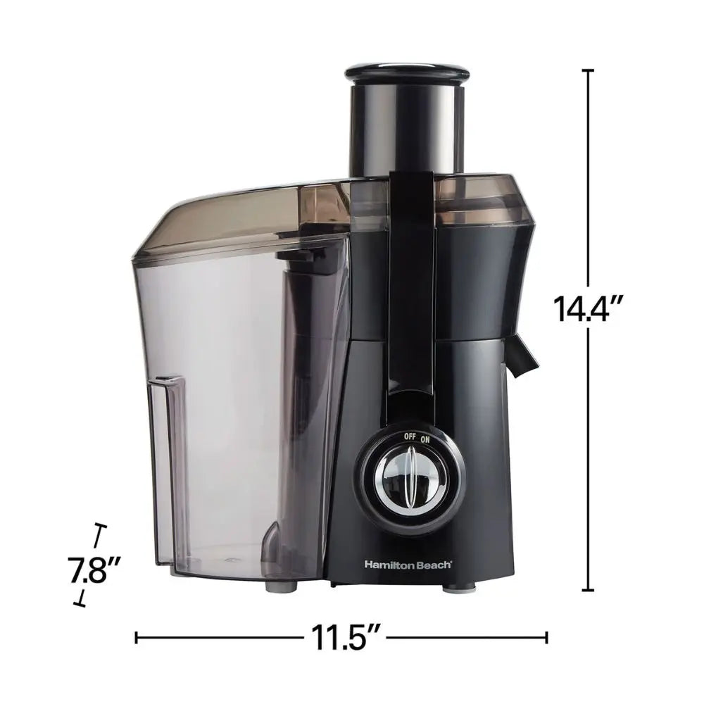 Hamilton Beach Big Mouth Juice Extractor - Black