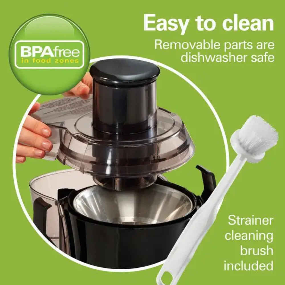 Hamilton Beach Big Mouth Juice Extractor - Black