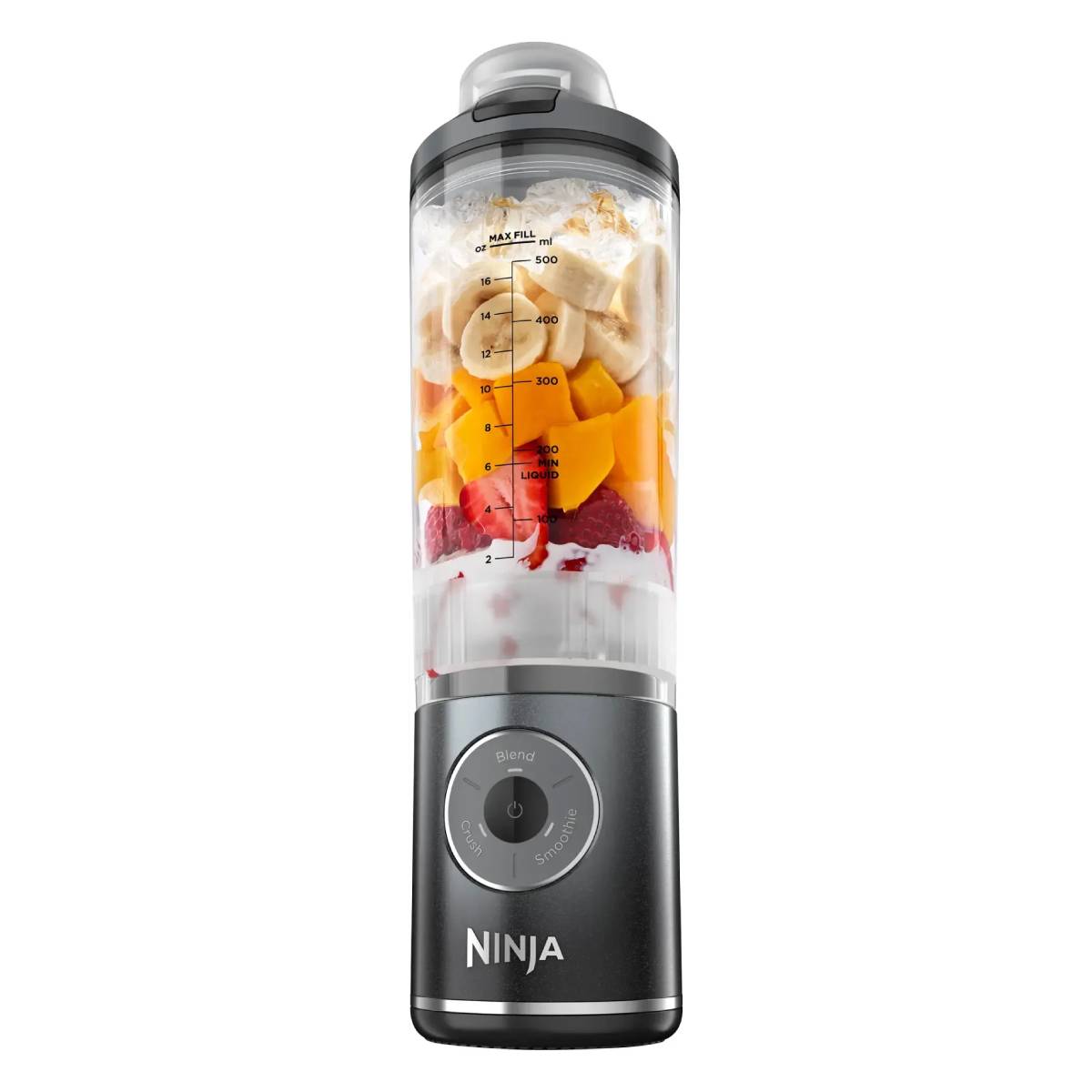 Ninja BC251GY 22oz Blast Max Cordless Portable Blender - Gray