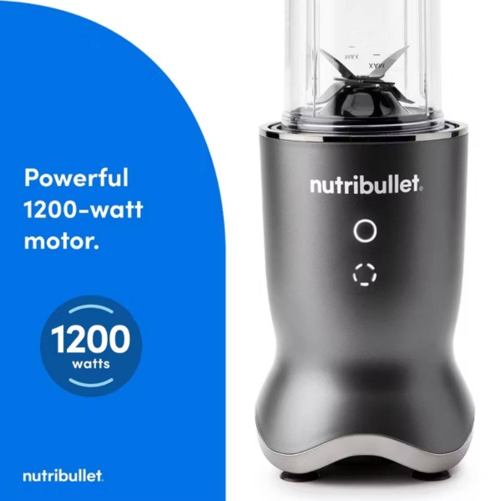 NutriBullet Ultra 1200W Personal Blender Set - Gray