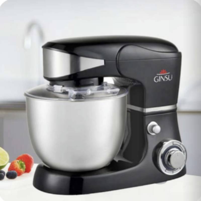 Aramco 169 oz Stainless Steel Stand Mixer - Black/Silver