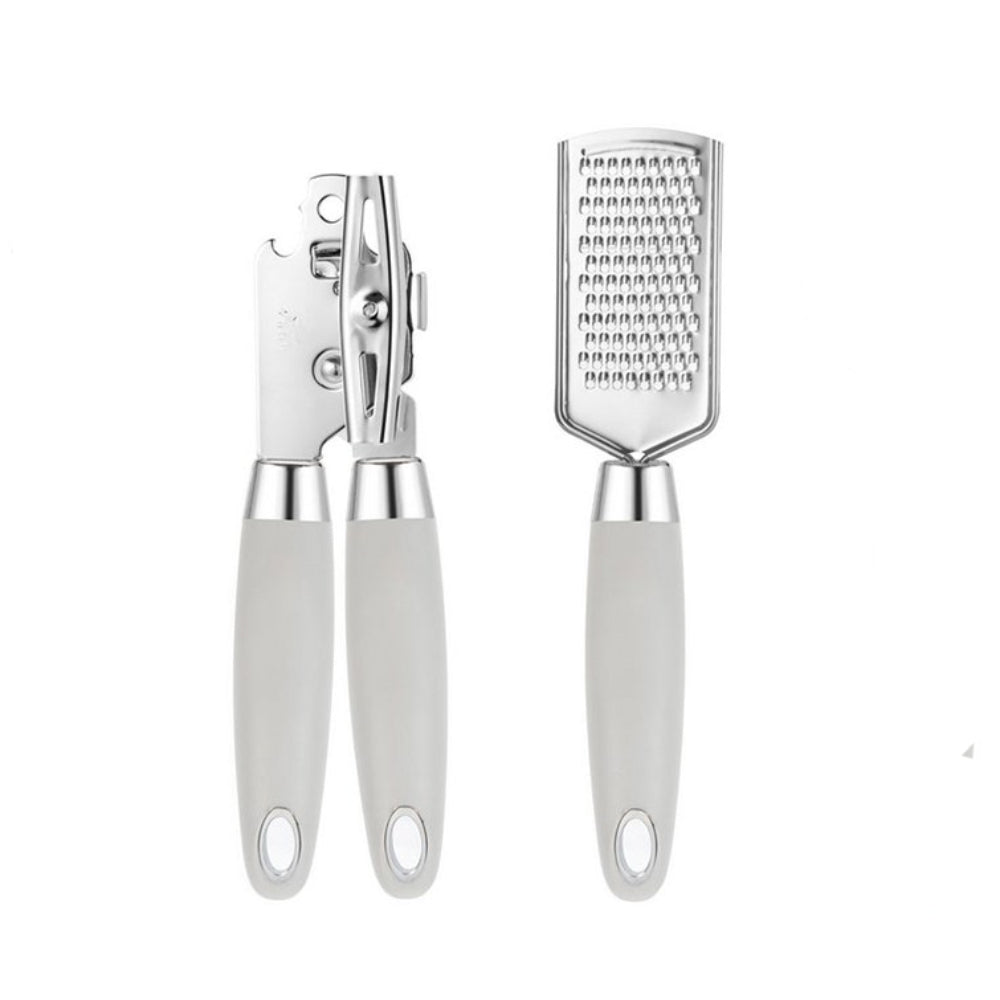 Hamilton Beach Soft-Grip Cookware Set (4-Piece) - Gray