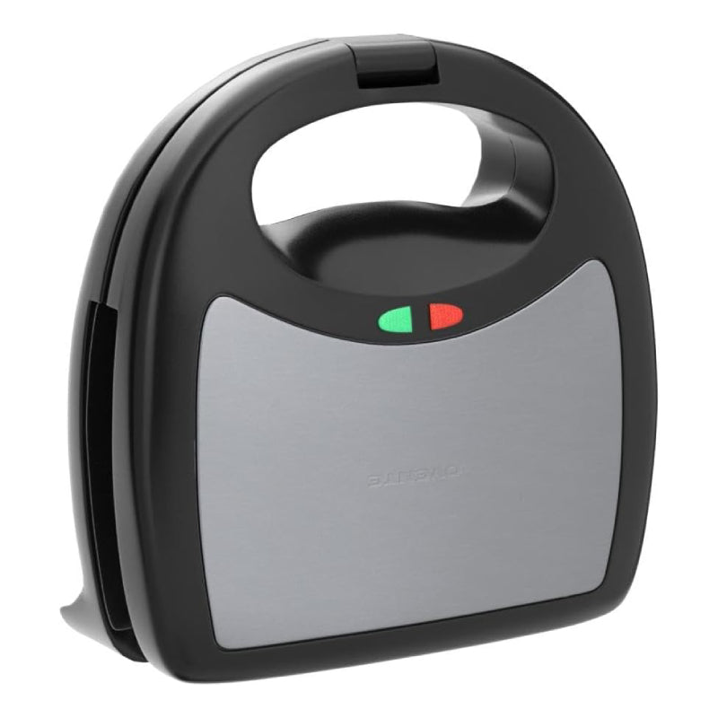 Ovente GPI202B 3-in-1 Electric Sandwich Maker with Non-Stick Waffle Grill Plates - Black