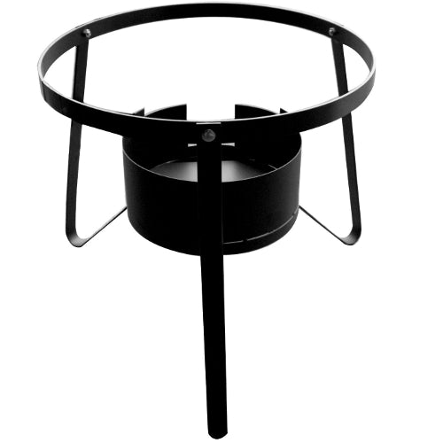 Alpine Cuisine BS1001 20" Burner Stand - Black - Curacao