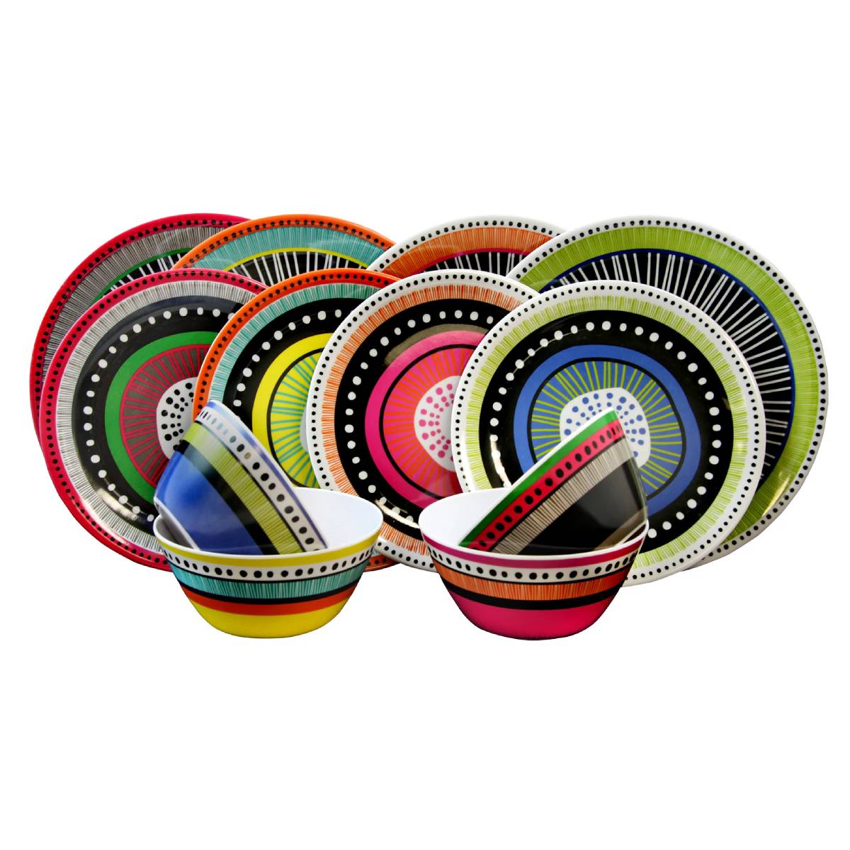 Gibson Home Almira Dinnerware Set (12-Piece)