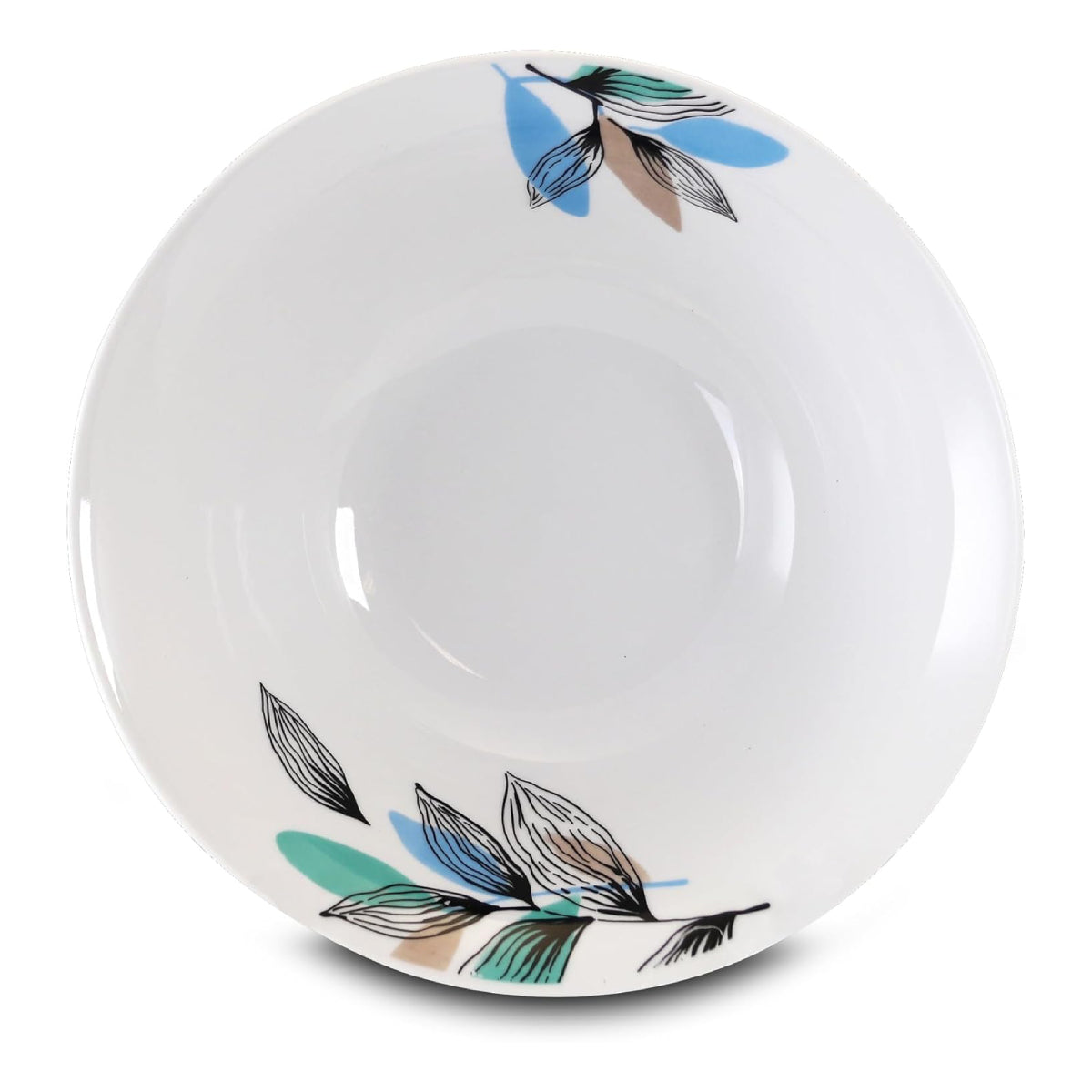 Gibson Home Vineyard Round Dinnerware Set (12-Piece) - White