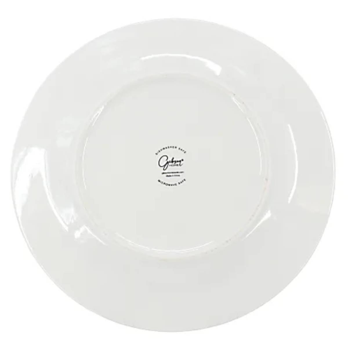 Gibson Home Dinnerware Set (12-Piece) - White/Black