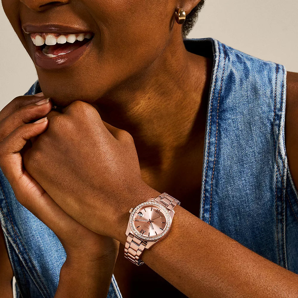 Fossil Scarlette Mini Women's 32mm Bracelet Watch - Rose Gold