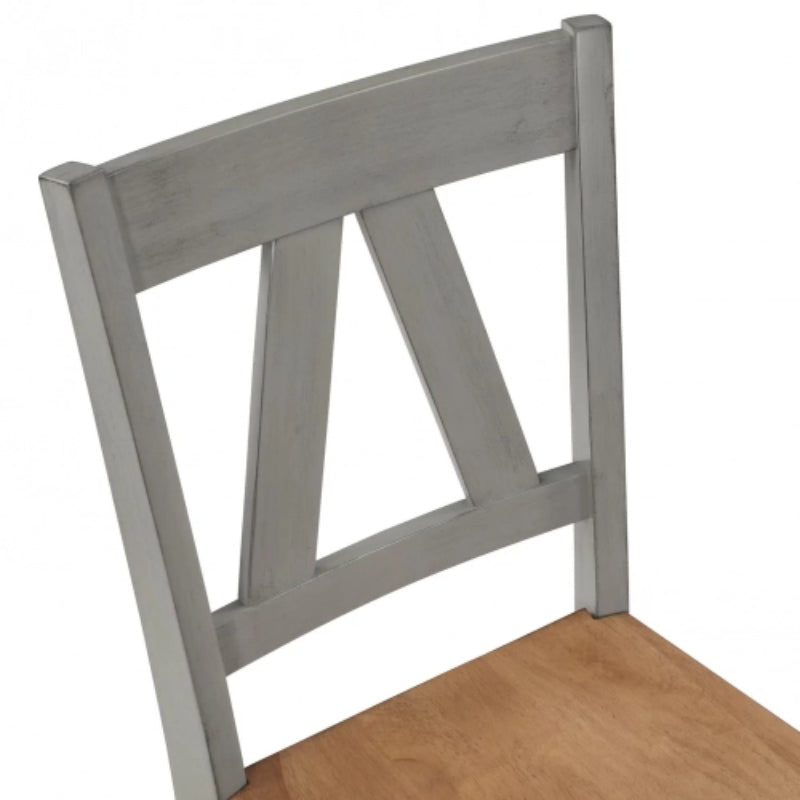 Alameda Dining Table with 4 Chairs and 1 Bench by Vilo Home - Natural/Gray